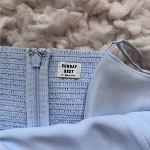 Sunday Best Light Blue Dress